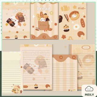 Bộ Giấy Viết Thư + Phong Bì Bưu Thiếp Hoạt Hình Dễ Thương Ghi Lời Chúc