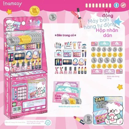Bộ sticker 3D máy bán hàng tự động STI126