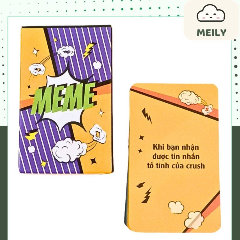 Bộ bài meme Quẩy lên nào bạn êi 50 lá chơi nhóm
