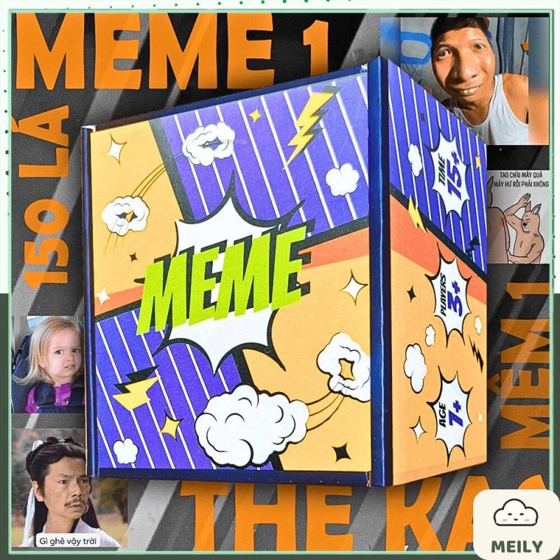 Bộ bài meme Quẩy lên nào bạn êi 50 lá chơi nhóm