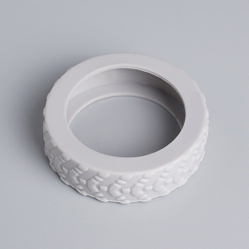 Bọc bánh xe vali silicon giảm tiếng ồn, chống mài mòn - Màu Xám (8 Cái)