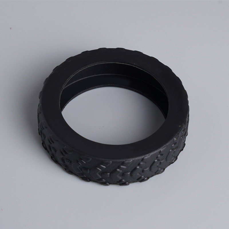 Bọc bánh xe vali silicon giảm tiếng ồn, chống mài mòn - Màu Đen (8 Cái)