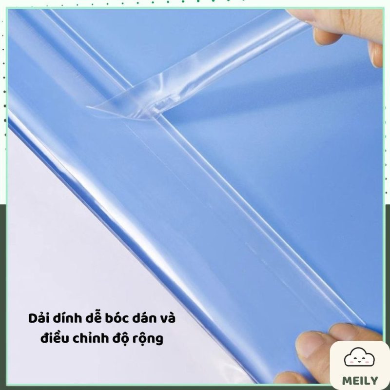 Bọc vở Klong trong suốt chống nước A5, B5 10 tờ