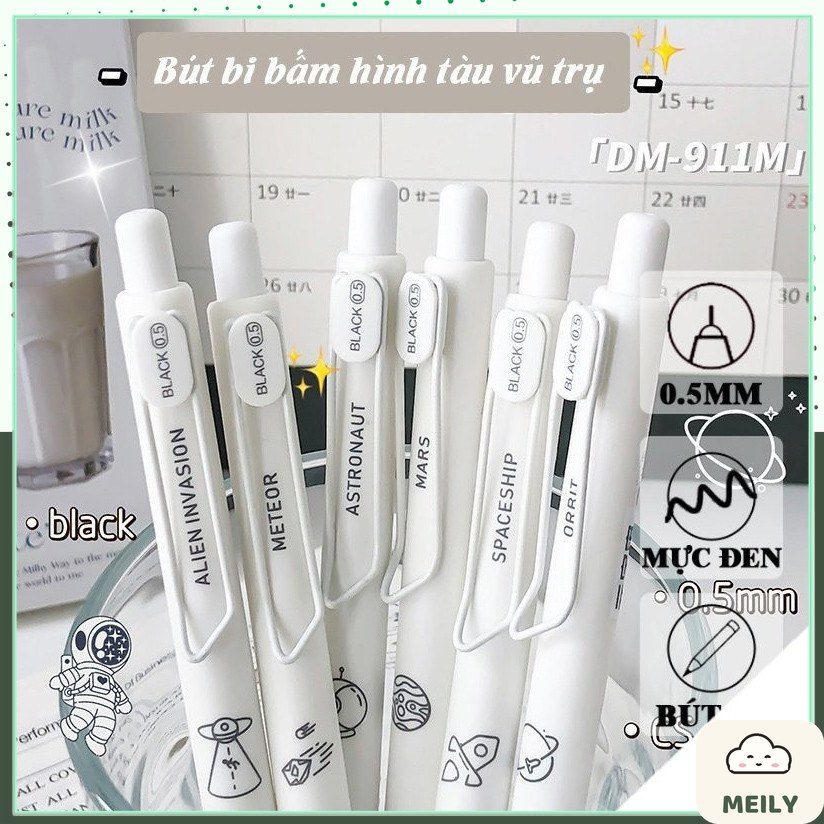 Bút bi bấm hình tàu vũ trụ B63