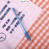 Bút bi bấm màu Pastel mực gel B35 - Xanh dương