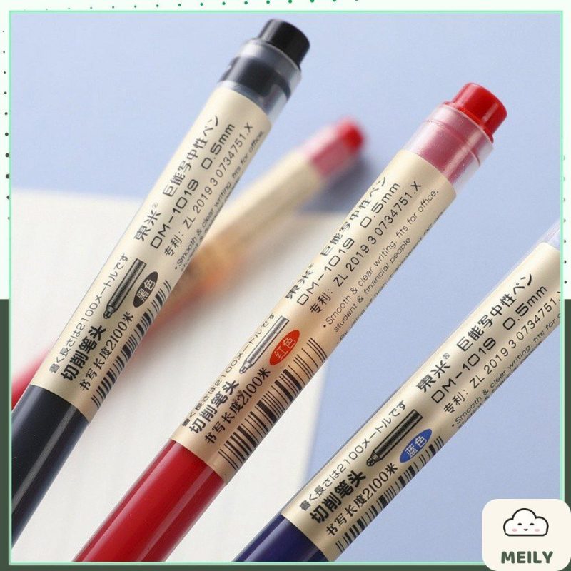 Bút bi gel phong cách Nhật Bản ngòi 0.5mm xanh/đen/đỏ B65