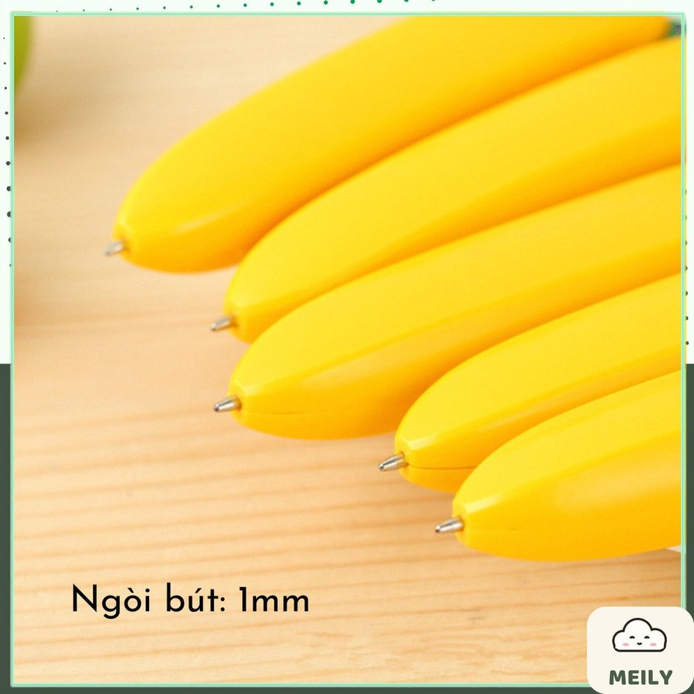 Bút Bi Trái Chuối Dễ Thương B179 Ngòi 1mm