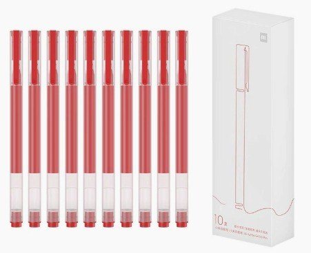 Bút Bóng Gel Xiaomi Jumbo Gel Ink Pen B219 Ngòi 0.5mm - Màu đỏ - 0,5