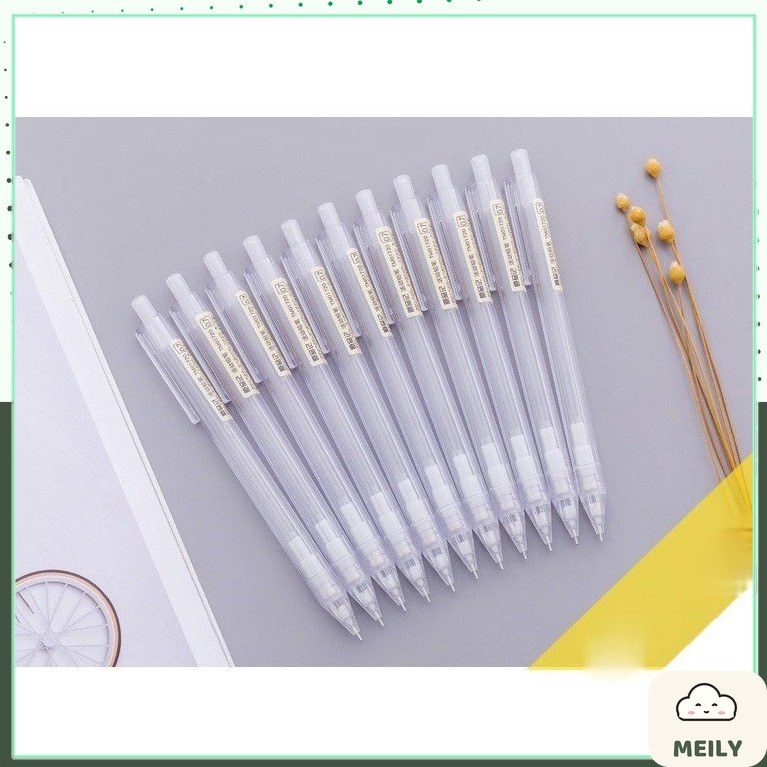 Bút chì bấm thân trong suốt ngòi 0.5mm/0.7mm B08