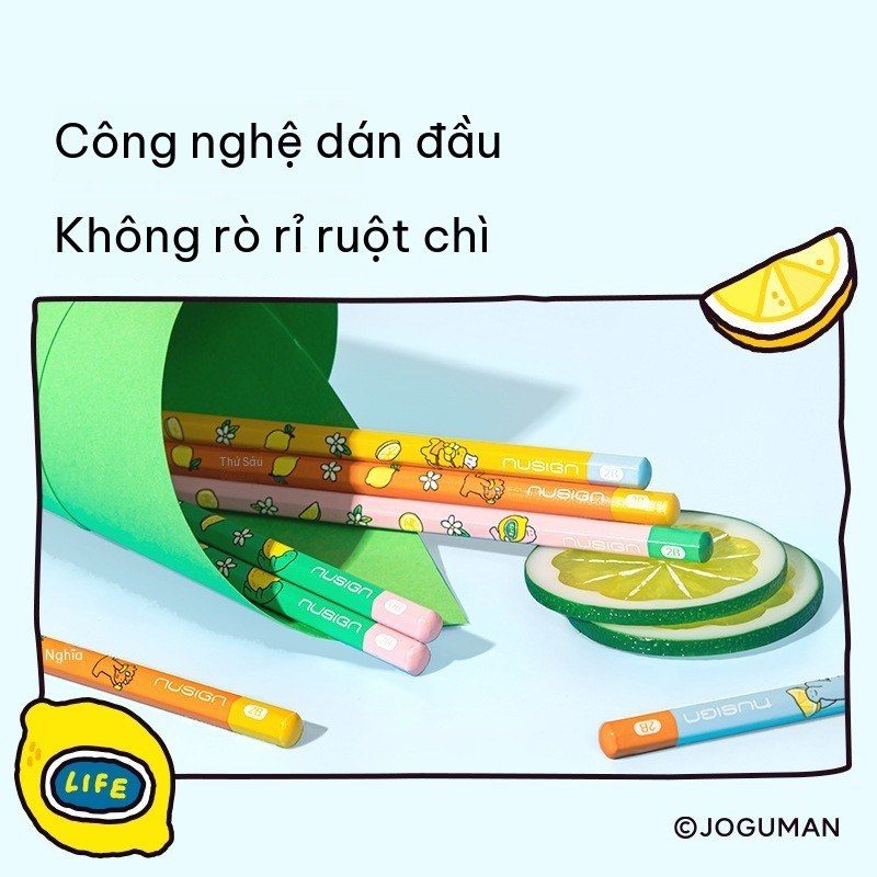 Bút chì Deli 6 cạnh dòng Nusign B212