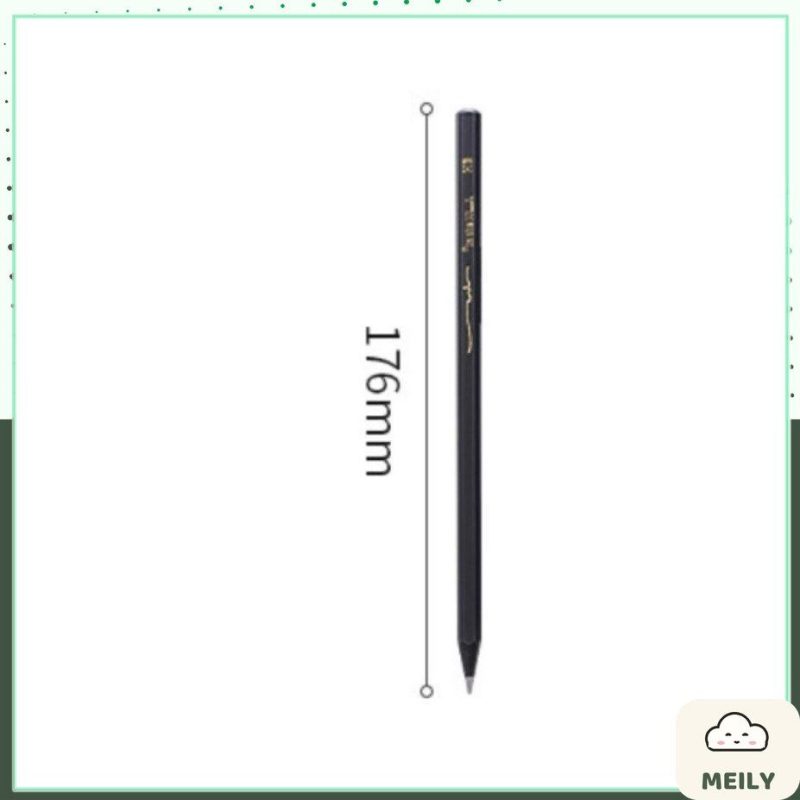 Bút chì HB/2B gỗ thân nhiều màu pastel B75