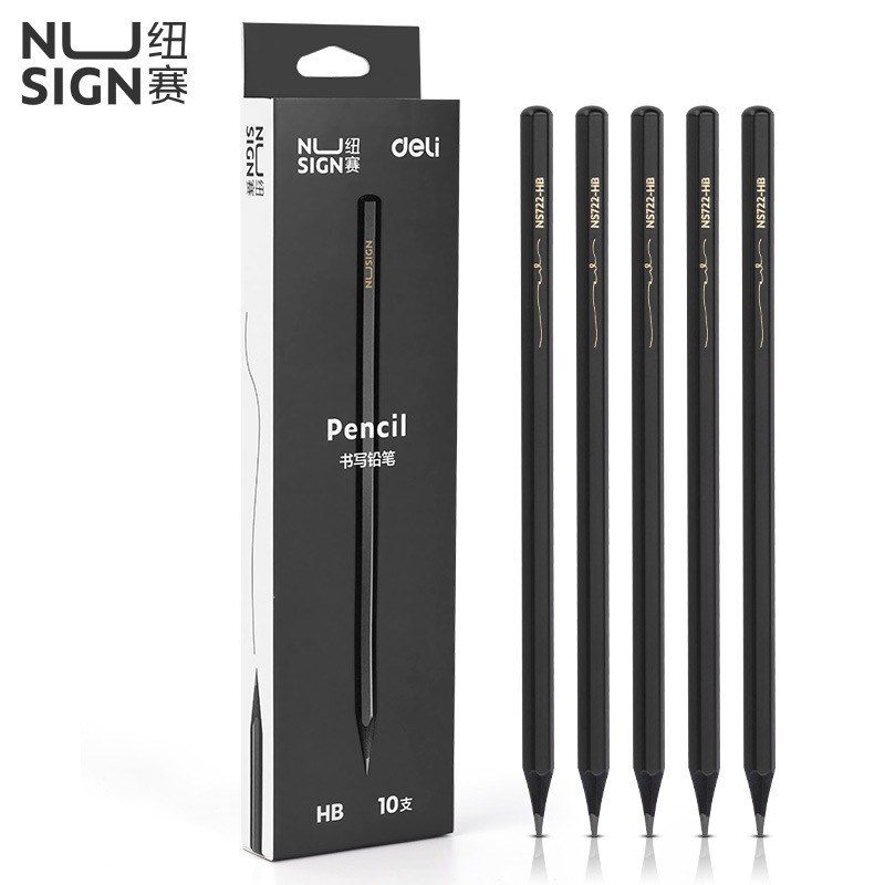 Bút chì HB gỗ lục giác dài 178mm nét dễ viết