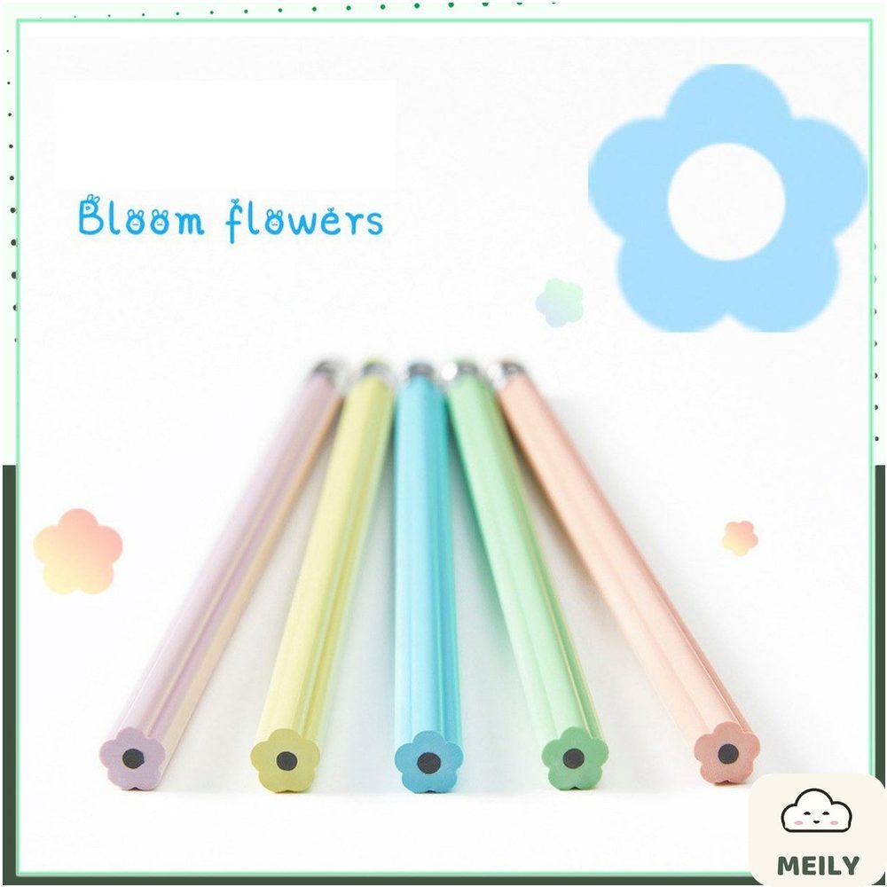 Bút chì HB hình hoa , Bút chì gỗ thiết kế độc đáo lạ mắt dành cho học sinh sinh