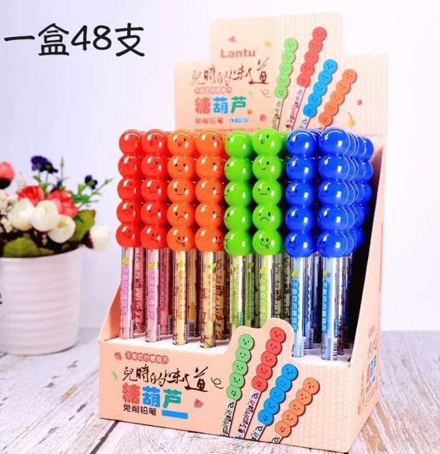 Bút chì vẽ HB hình kẹo ngọt Monkey cho trẻ em - Bút chì kẹo ngọt B181