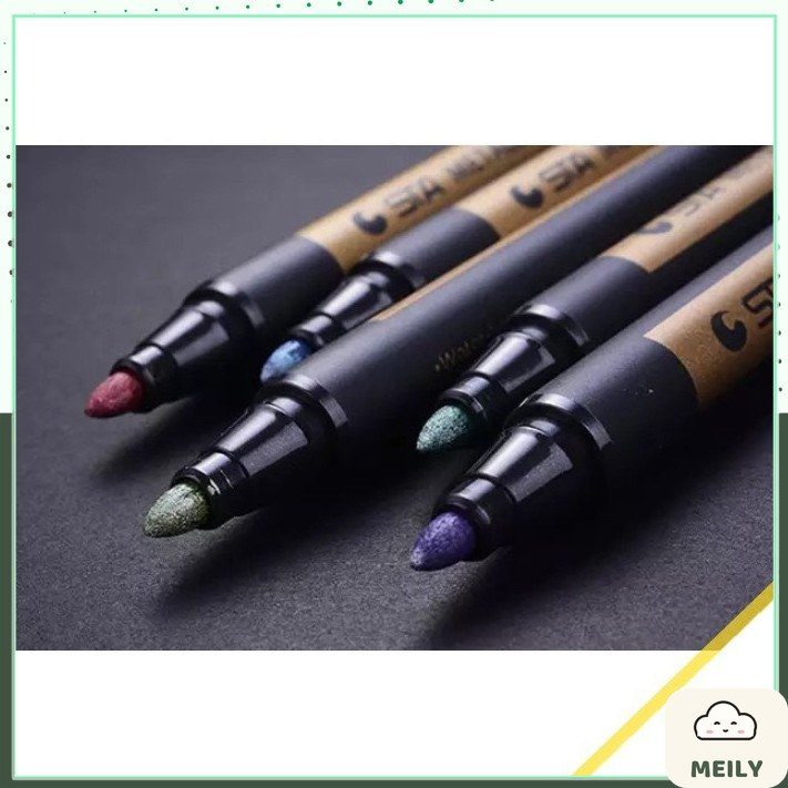 Bút dạ Marker nét 2mm màu nhũ Sta Metallic