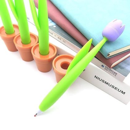 Bút để bàn hình chậu cây B206