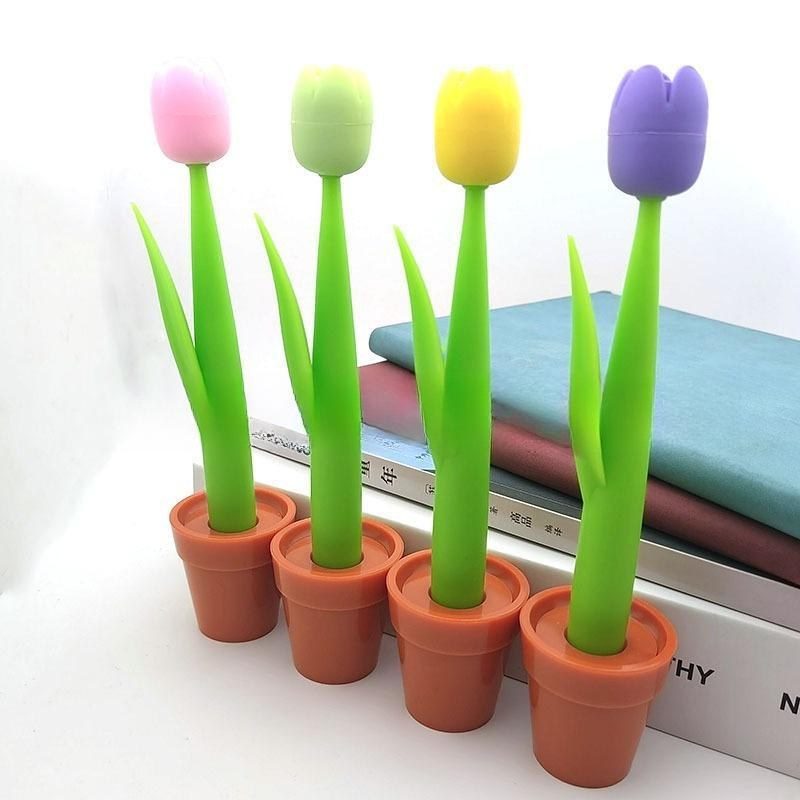 Bút để bàn hình chậu cây B206
