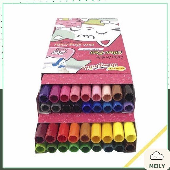 Bút Fiber Pen Thiên Long Colokit 36/20 màu bút viết Calligraphy