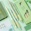 Bút bi Lopet cài kim loại trà xanh B86 lt-1268
