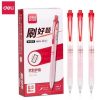 Bút bi bấm Deli SA188 B150 - Đỏ