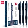 Bút gel Deli lineflow nét mượt S60 - Xanh than