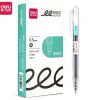 Bút gel Deli S08-E - thân trong suốt