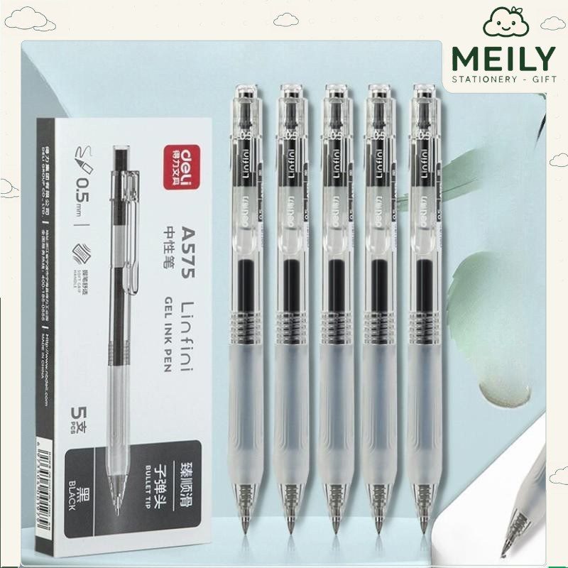 Bút gel Deli siêu mượt A575