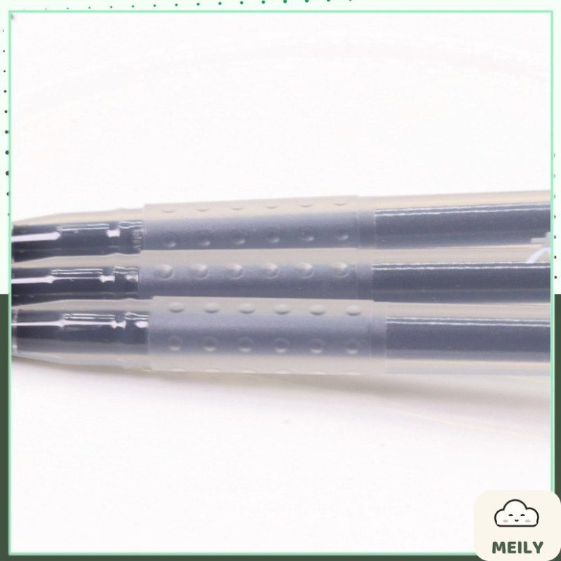 Bút gel đệm tay nhưa mưc đen B112 ngòi 0.5mm