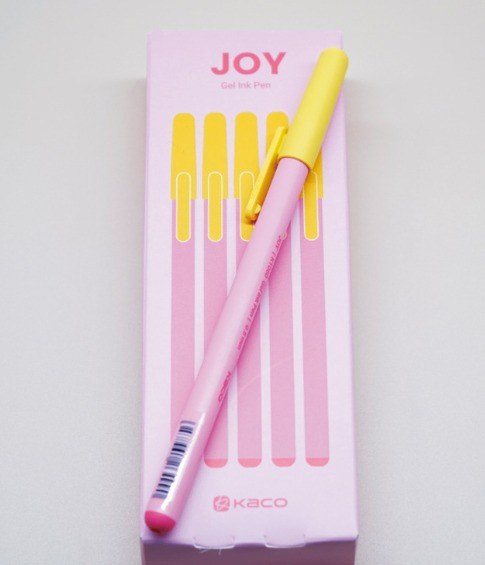Bút Gel Kaco Joy Pocky B168 - hồng