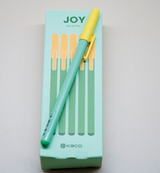 Bút Gel Kaco Joy Pocky B168 - xanh lá