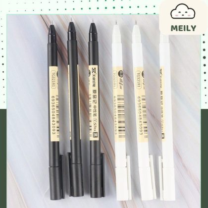 Bút gel mực đen nét mượt B105