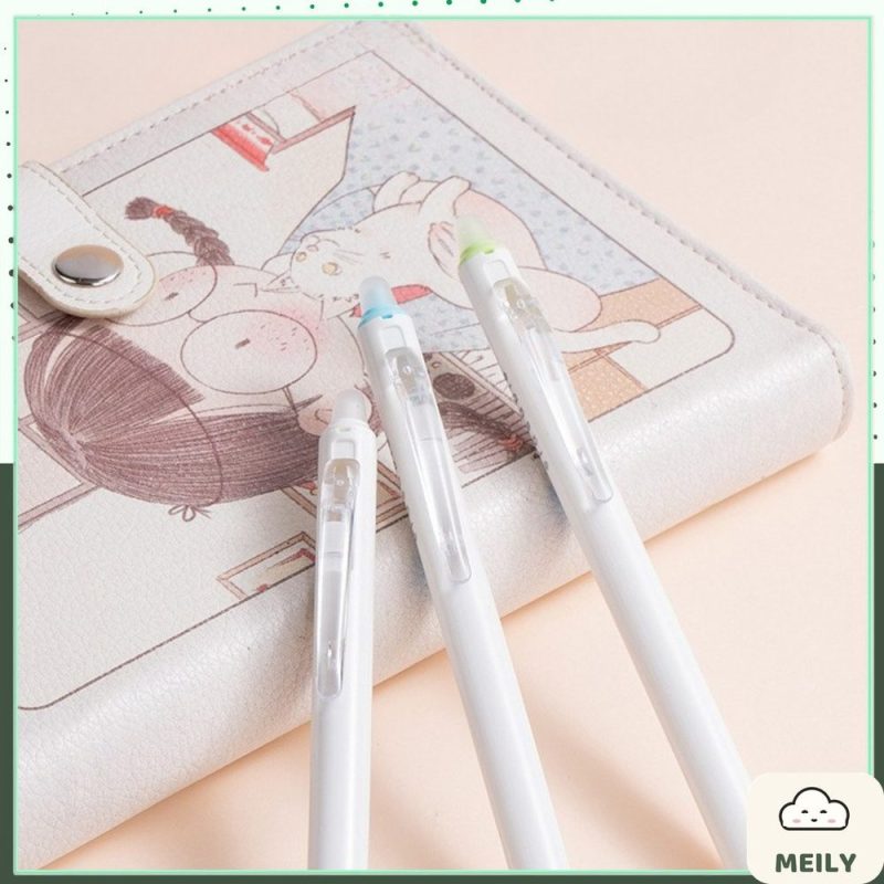 Bút gel mực xanh đen xóa được Deli SA165