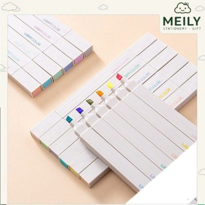 Bút highlight 2 đầu Light Color đánh dấu màu pastel HI06