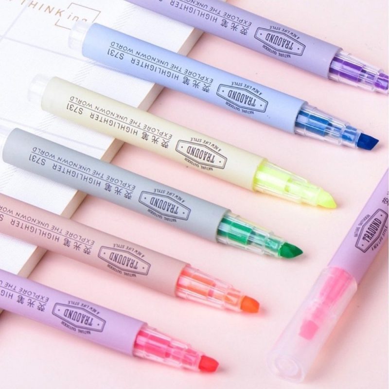 Bút highlight Deli S731