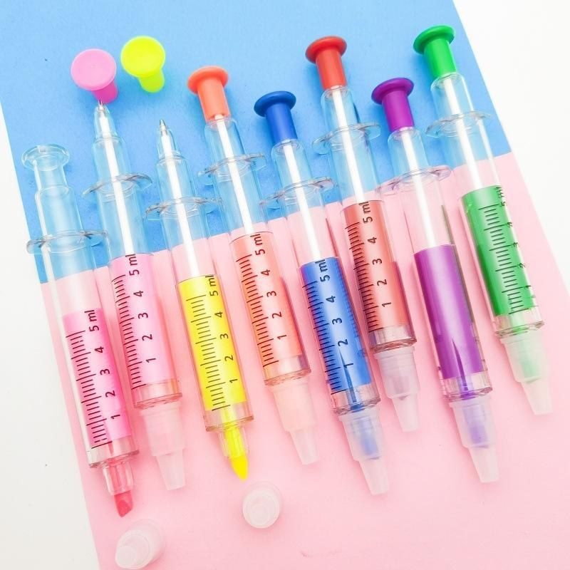 Bút highlight hình ống tiêm HI21