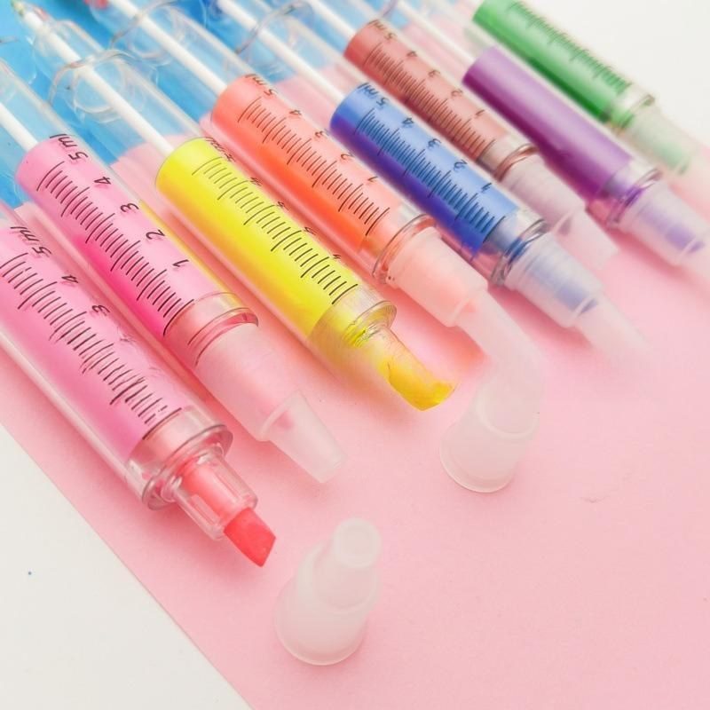 Bút highlight hình ống tiêm HI21