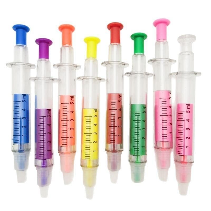 Bút highlight hình ống tiêm HI21