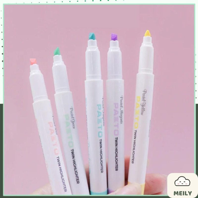 Bút highlight pastel Thiên Long Pazto rửa được HL-016