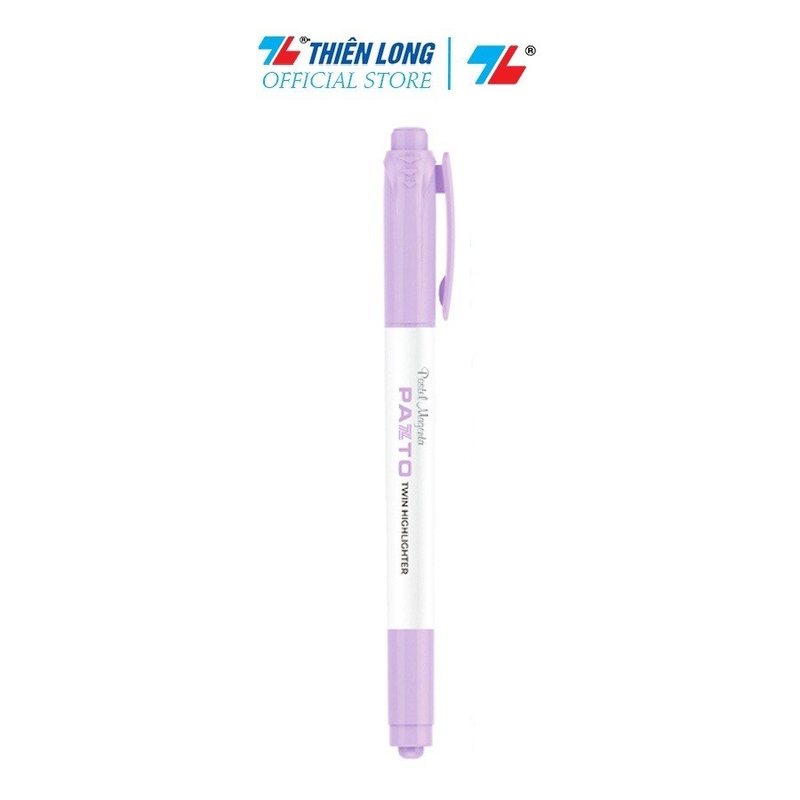 Bút highlight pastel Thiên Long Pazto rửa được HL-016 - Tím