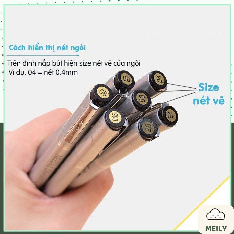 Bút line đi nét Superior kháng nước B42