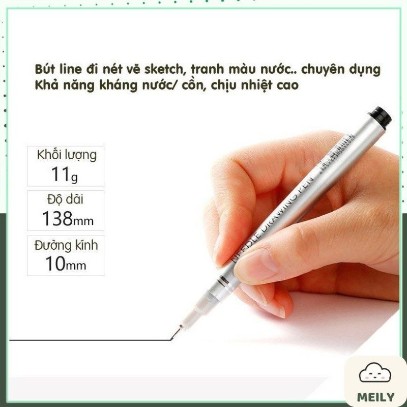 Bút line đi nét Superior kháng nước B42