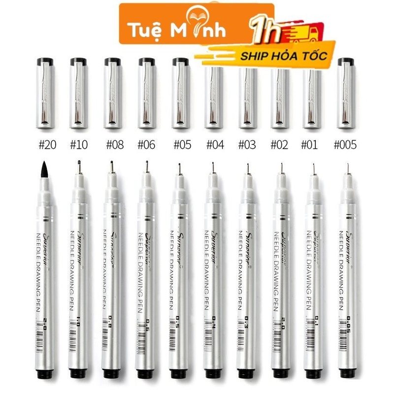 Bút line đi nét Superior kháng nước B42 - Ngòi 0.3