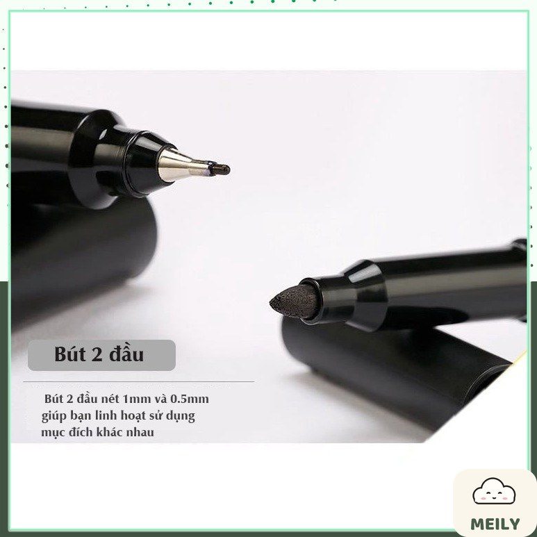 Bút Marker 2 đầu kèm đi nét line