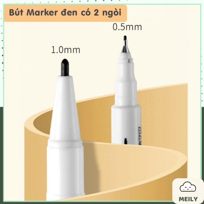 Bút marker B74 sơn trắng viết giấy