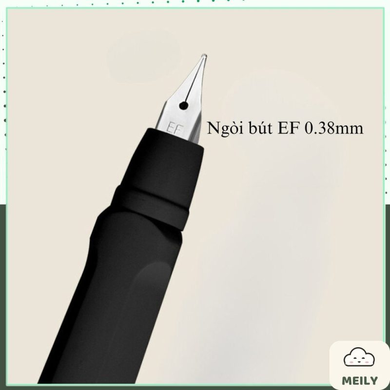 Bút máy bấm ngòi nét 0.38mm EF B159