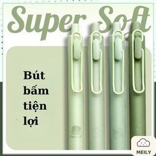 Bút Máy Bấm Trà Xanh B178 Ngòi 0.38mm