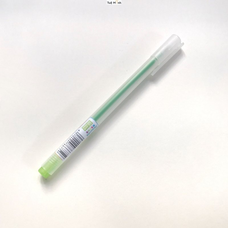 Bút mực gel nét 0.5mm Resun nhiều màu ghi chép mượt mà B18 - Xanh lá nhạt
