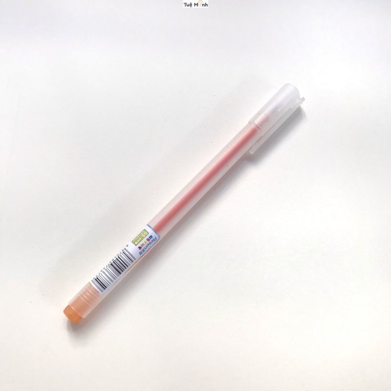 Bút mực gel nét 0.5mm Resun nhiều màu ghi chép mượt mà B18 - Cam