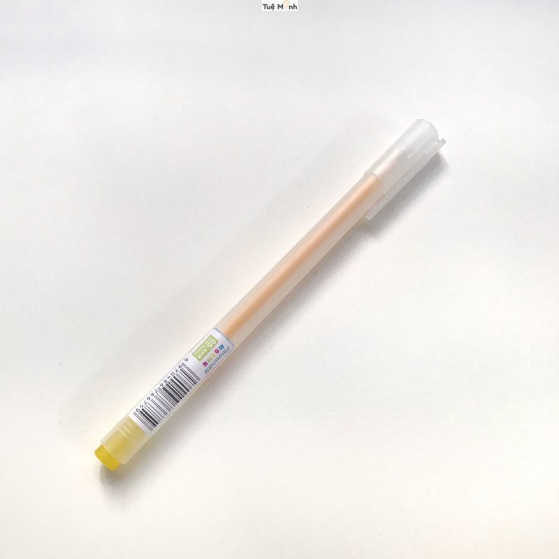 Bút mực gel nét 0.5mm Resun nhiều màu ghi chép mượt mà B18 - Vàng
