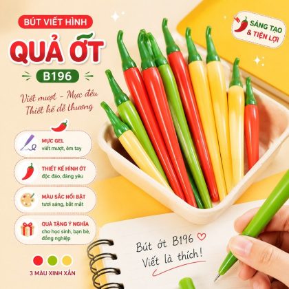 Bút Mực Nước Hình Quả Ớt B196